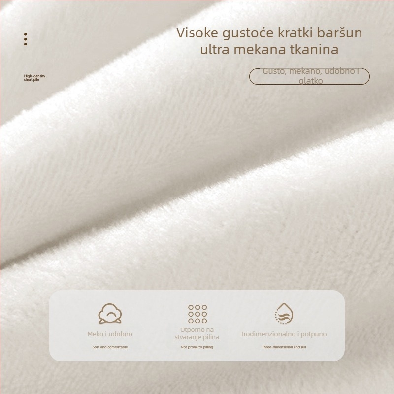 Univerzalni pokrov naslona kreveta od krzna lisice, Yiqin Garden, model SKY