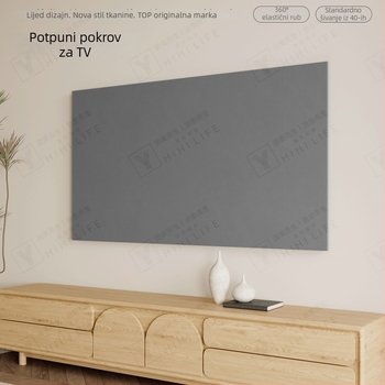 Navlaka za zaslon, univerzalna, poliester, zaštita od prašine, jednostavan stil