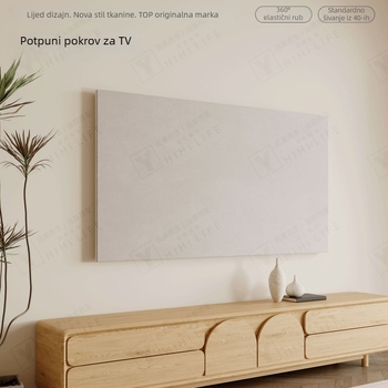 Navlaka za zaslon, univerzalna, poliester, zaštita od prašine, jednostavan stil