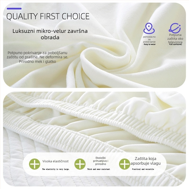 Navlaka za zaslon, univerzalna, poliester, zaštita od prašine, jednostavan stil