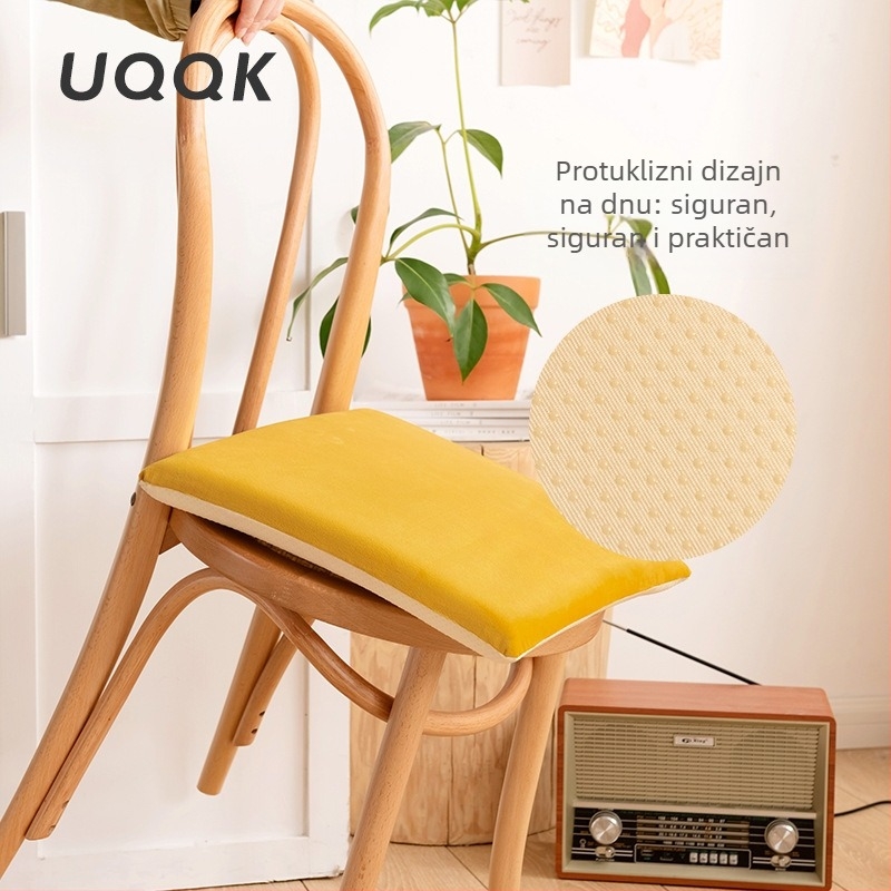 Jastuk za stolicu od Lisi velura s memorijskom pjenom, moderni minimalistički stil, za dnevni boravak i restoran