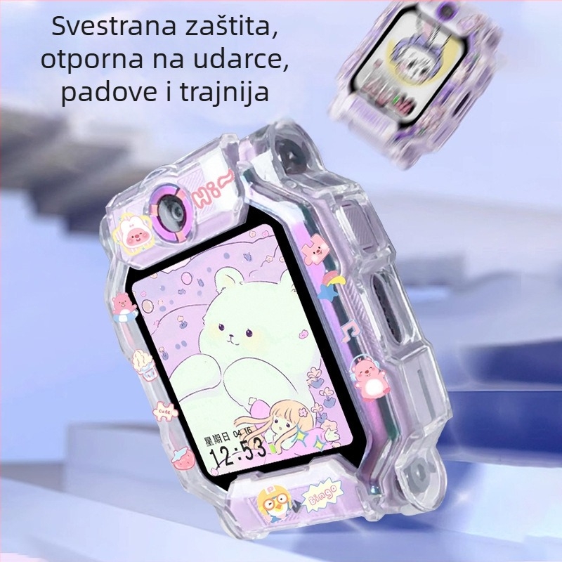 Isprintano TPU zaštitno kućište za Little Genius pametni sat, modeli Q2A/Z9/Z8a, D2A/D3/Z6s/Z6pro