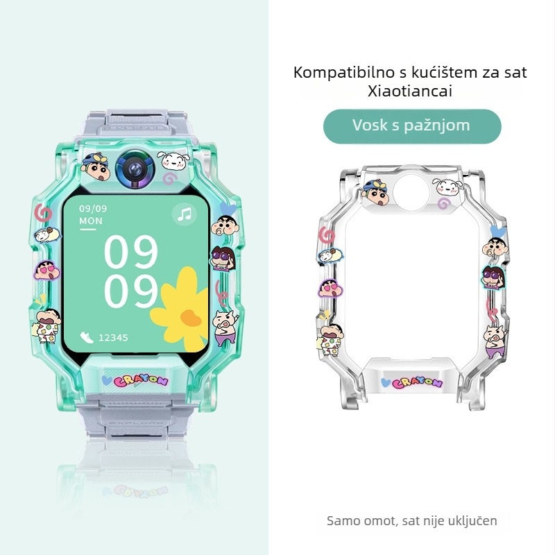 Isprintano TPU zaštitno kućište za Little Genius pametni sat, modeli Q2A/Z9/Z8a, D2A/D3/Z6s/Z6pro