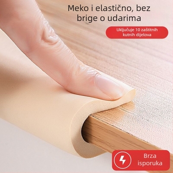 U-oblika zaštitni trak za stolove, od pjene, samoljepljiv, zaštita rubova stakla