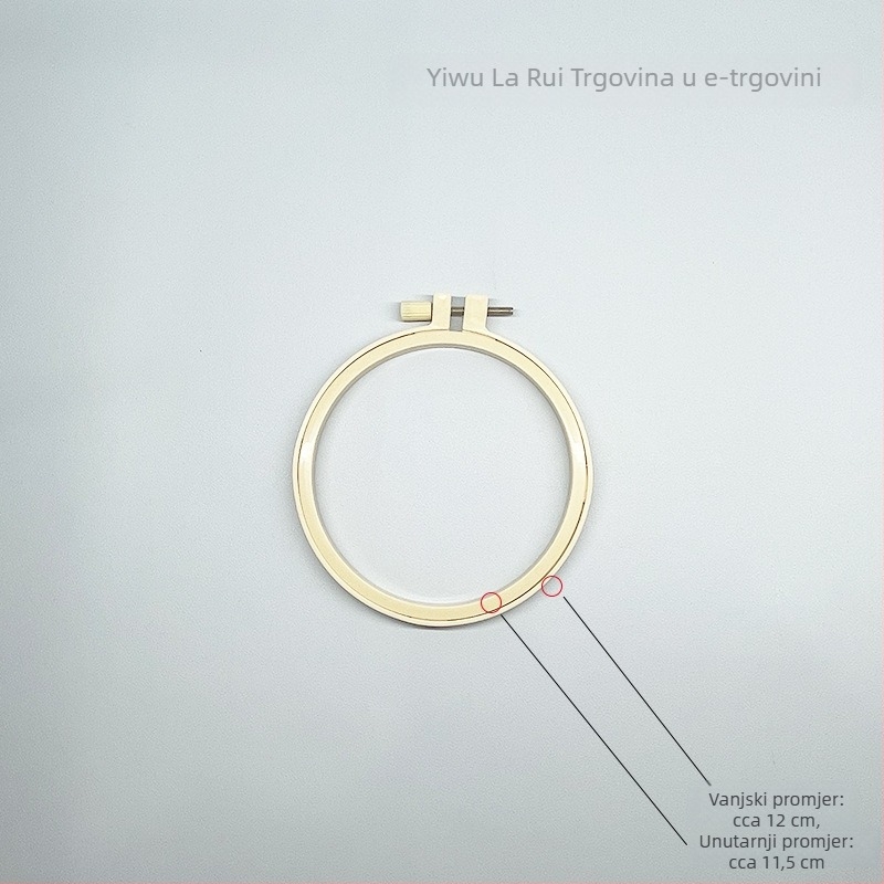 Set okvira za križni bod, prilagodljiv plastični okvir, PP materijal, moderni minimalistički stil