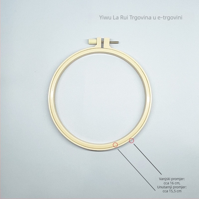 Set okvira za križni bod, prilagodljiv plastični okvir, PP materijal, moderni minimalistički stil