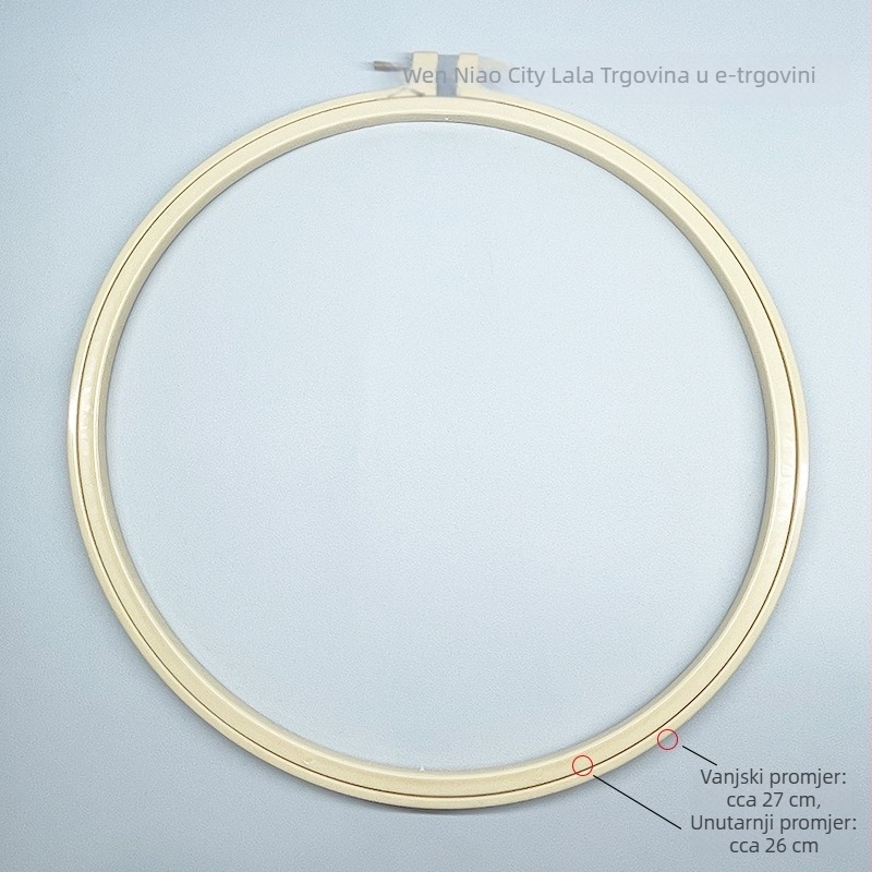 Set okvira za križni bod, prilagodljiv plastični okvir, PP materijal, moderni minimalistički stil