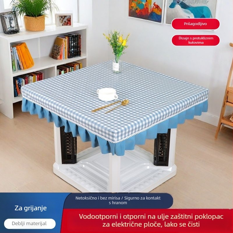 Stolnjak - Vodootporan, Otporan na masnoće, Toplinski otporan, Periv (Brand: Unique; Stil: Moderno jednostavno)