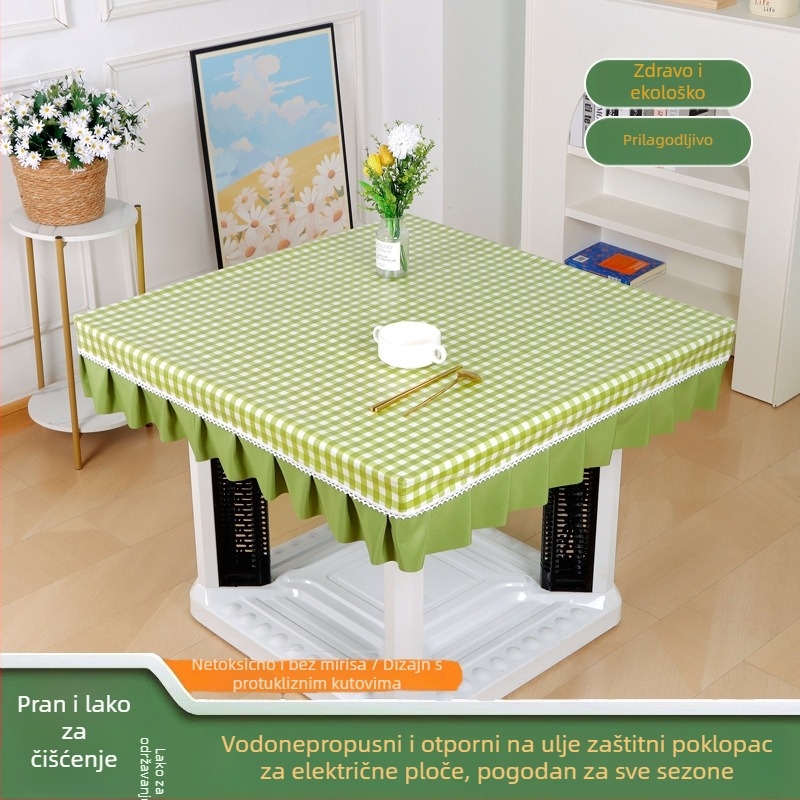 Stolnjak - Vodootporan, Otporan na masnoće, Toplinski otporan, Periv (Brand: Unique; Stil: Moderno jednostavno)