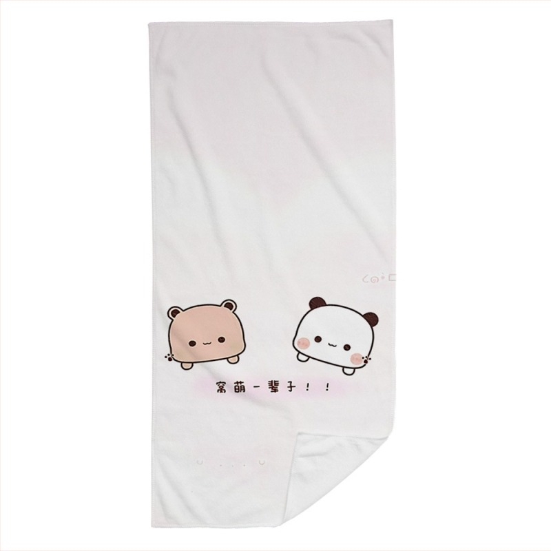 Sportski ručnik za kupanje i plažu, ultrafina vlakna, 400–500 g, 32 vlakana, tiskani dizajn