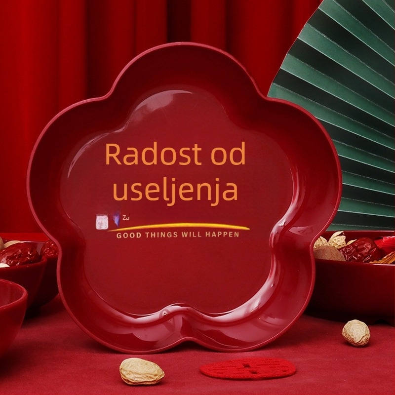 Plastična posuda za voće za dekoraciju pri useljenju, Magpie Pretty, pakirano u OPP vrećicu, nije uvozena