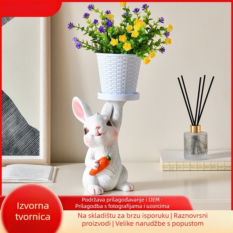 Zeko tanjur ukras - sintetička smola, moderni minimalistički stil, skladište za ključeve i slatkiše