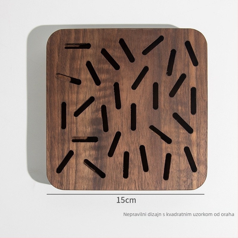 Drvena ploča za prikaz nakita za prstenje, umjetnički stil, proljeće 2025