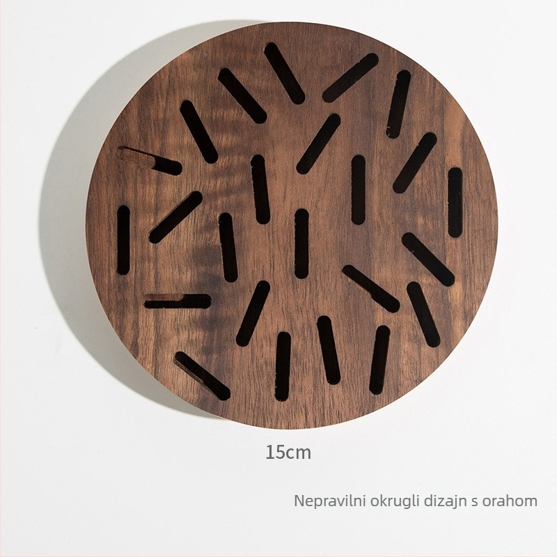 Drvena ploča za prikaz nakita za prstenje, umjetnički stil, proljeće 2025