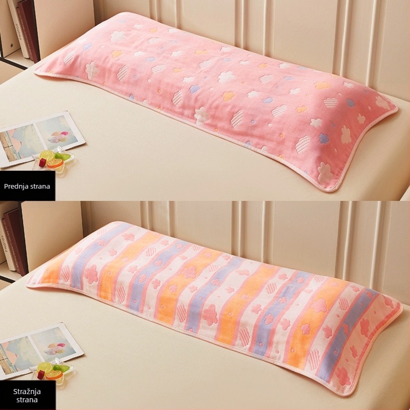 Dvostruka navlaka za jastuk od gaze, marka Nothing, bez ispisa logotipa, bez prilagodbe