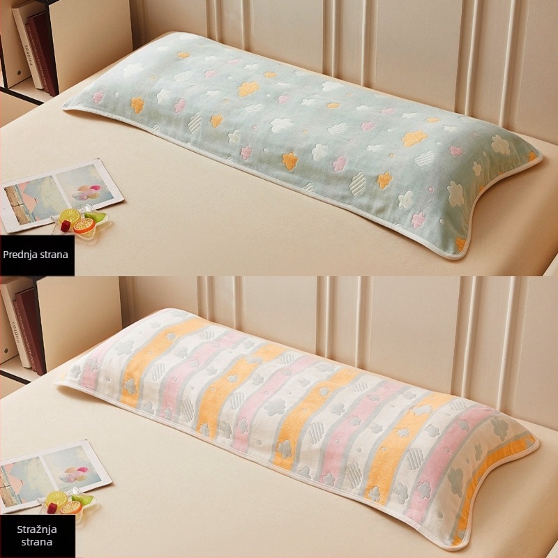 Dvostruka navlaka za jastuk od gaze, marka Nothing, bez ispisa logotipa, bez prilagodbe