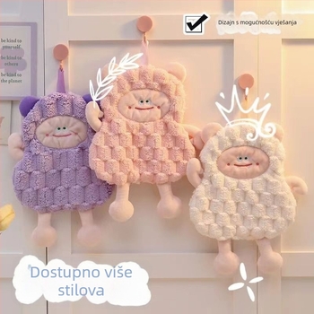 Kuhinjski ručnik za ruke (mikrovlakno, 150D, šavom obrubljen, brzo suši)