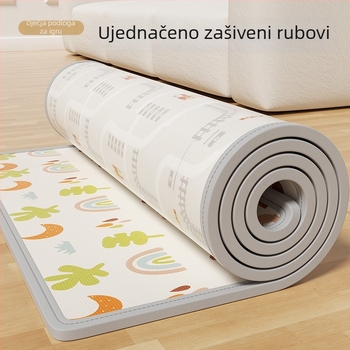 Dječji mat za puzanje - pravokutni, XPE pjena, s karikaturnim uzorkom, za dnevni boravak