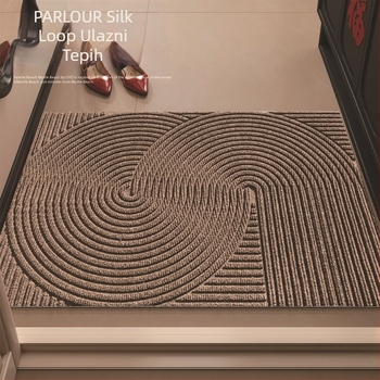 PVC prostirka za ulaz sa žičanom petljom, kvadratni oblik, pogodna za ulaz, dnevni boravak i kuhinju