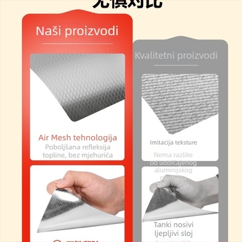 Kuhinjski samoljepljivi zidni naljepnica protiv masnoće, vodootporna i otporna na visoke temperature, dekor zid uz napa