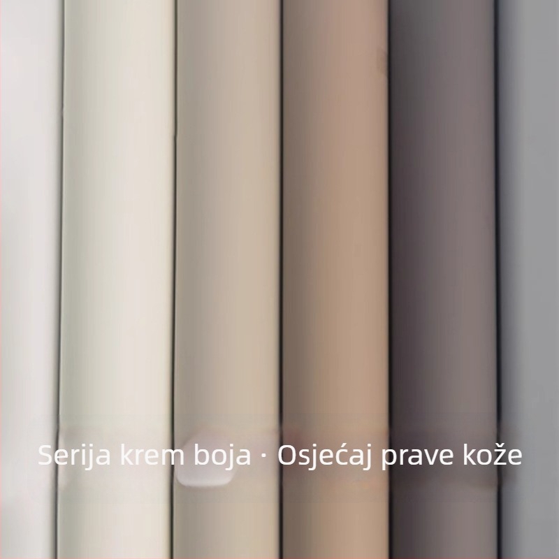 PVC samoljepljivi film s kožnim dojmom za kuhinjske ormariće, vodootporna obloga za ormare i namještaj, film za promjenu boje
