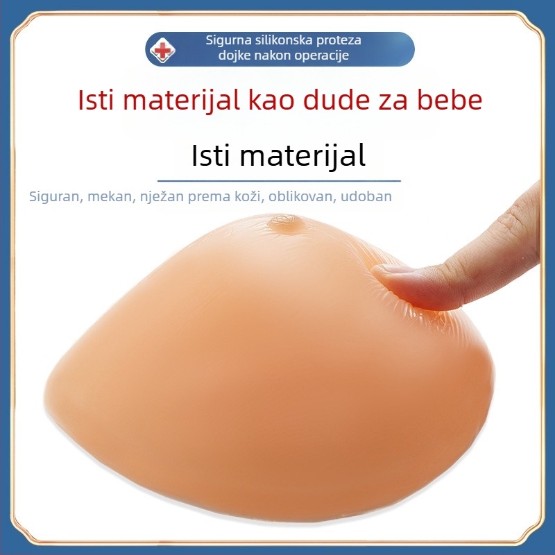 Silikonska proteza dojke nakon mastektomije za žene, umetak u grudnjak