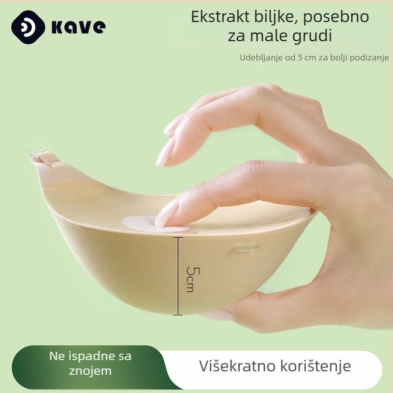 Zadebljani jastučići za grudi za žene, podizni učinak, nevidljive podloge ispod vjenčanice
