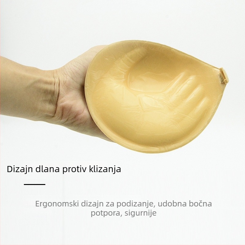 Debeli jastučići za dojke u obliku dlana za male grudi — nevidljivi, bez šavova, push-up efekt, za svadbene haljine