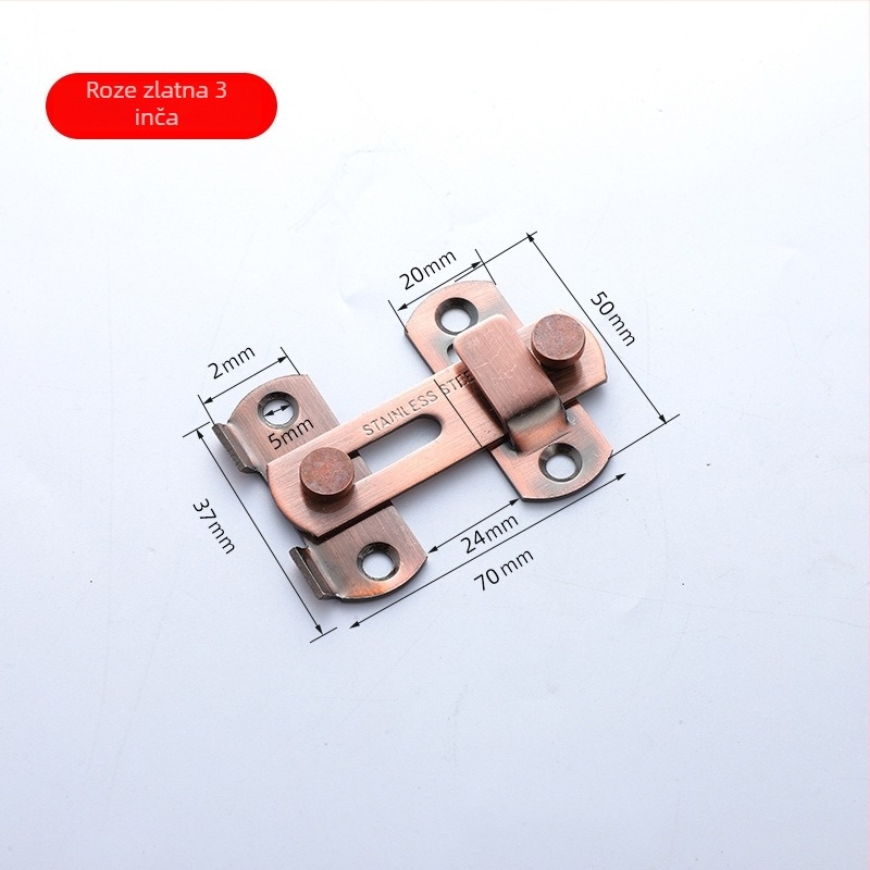 Nehrđajući čelični dverni čep 003 | moderan jednostavan stil, za kućna i kupaonska vrata