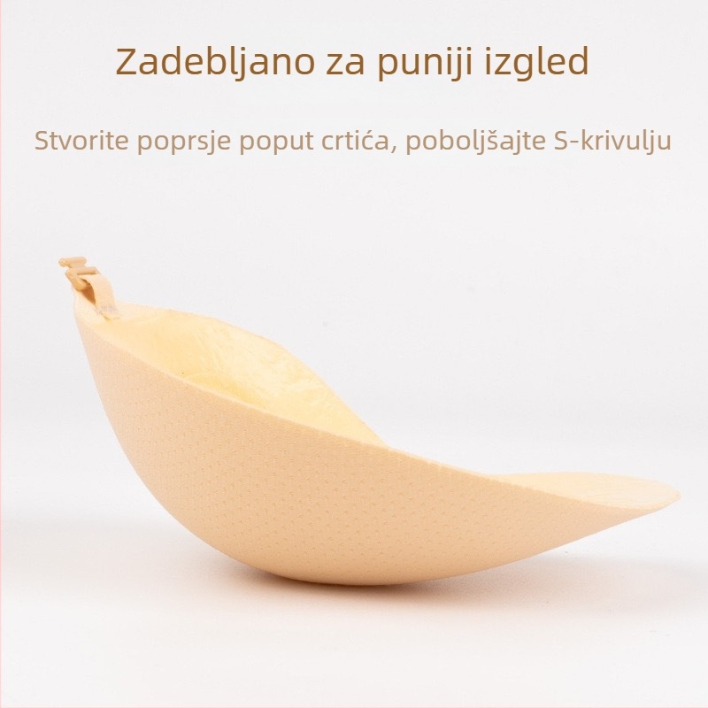 Silikonski jastučići za velike grudi, s površinom od tkanine, lagani i tanki za ljetnu upotrebu, pogodni za camisole i vjenčane haljine