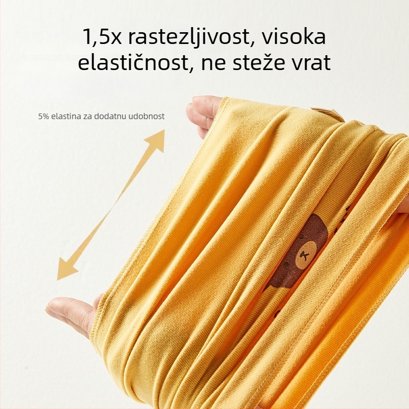 Jingqi dječji velur šal za vrat – otporan na vjetar i topao zimski šal za vrat, unisex