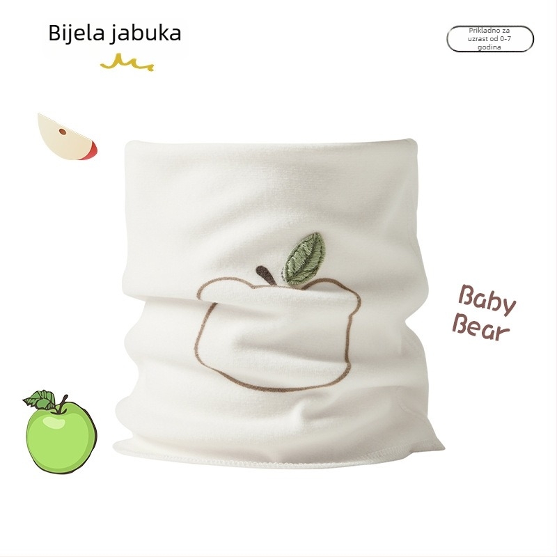 Jingqi dječji velur šal za vrat – otporan na vjetar i topao zimski šal za vrat, unisex