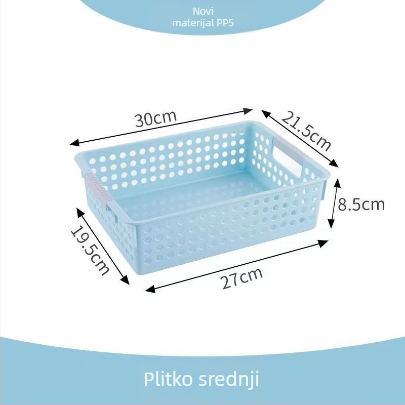 Višestruki koš za pohranu od PP – japanski stil, set od 100 komada, za stol, grickalice i igračke