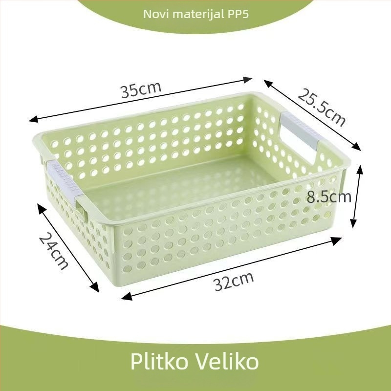 Višestruki koš za pohranu od PP – japanski stil, set od 100 komada, za stol, grickalice i igračke