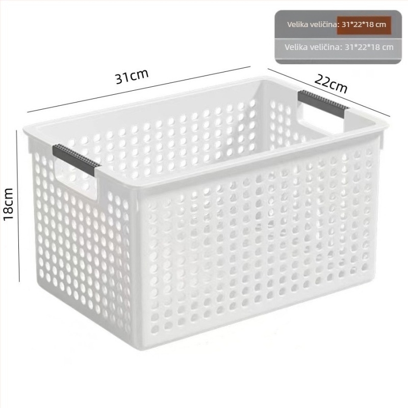 Višestruki koš za pohranu od PP – japanski stil, set od 100 komada, za stol, grickalice i igračke