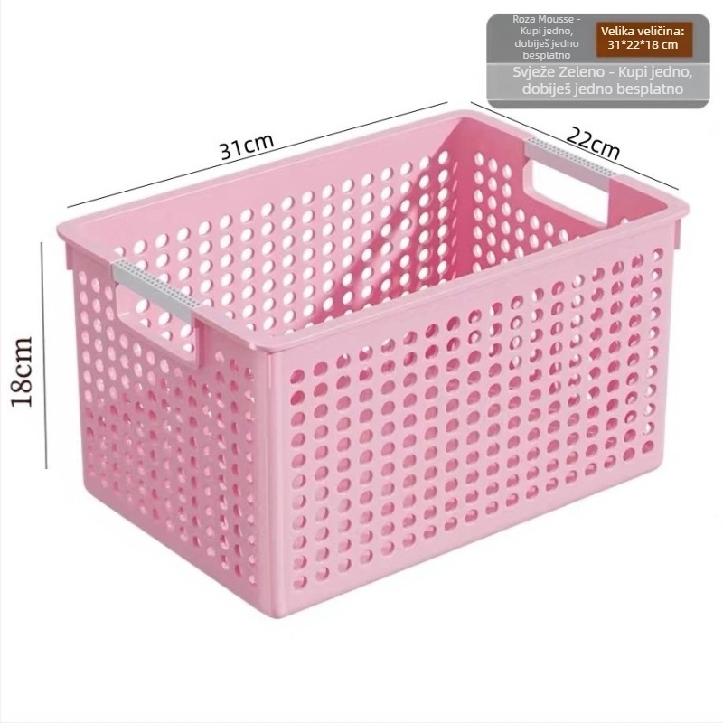 Višestruki koš za pohranu od PP – japanski stil, set od 100 komada, za stol, grickalice i igračke