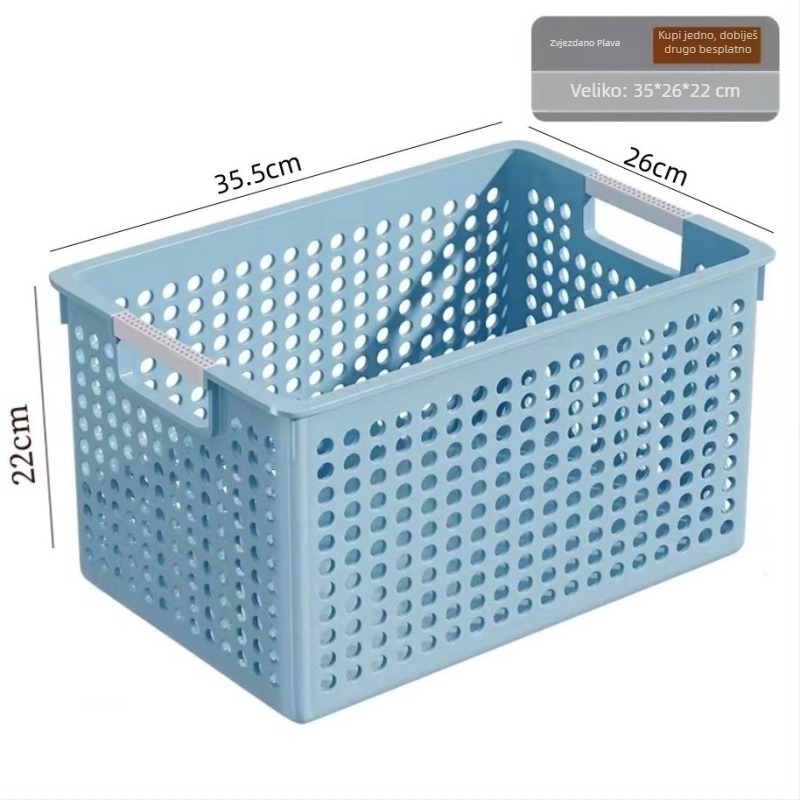 Višestruki koš za pohranu od PP – japanski stil, set od 100 komada, za stol, grickalice i igračke