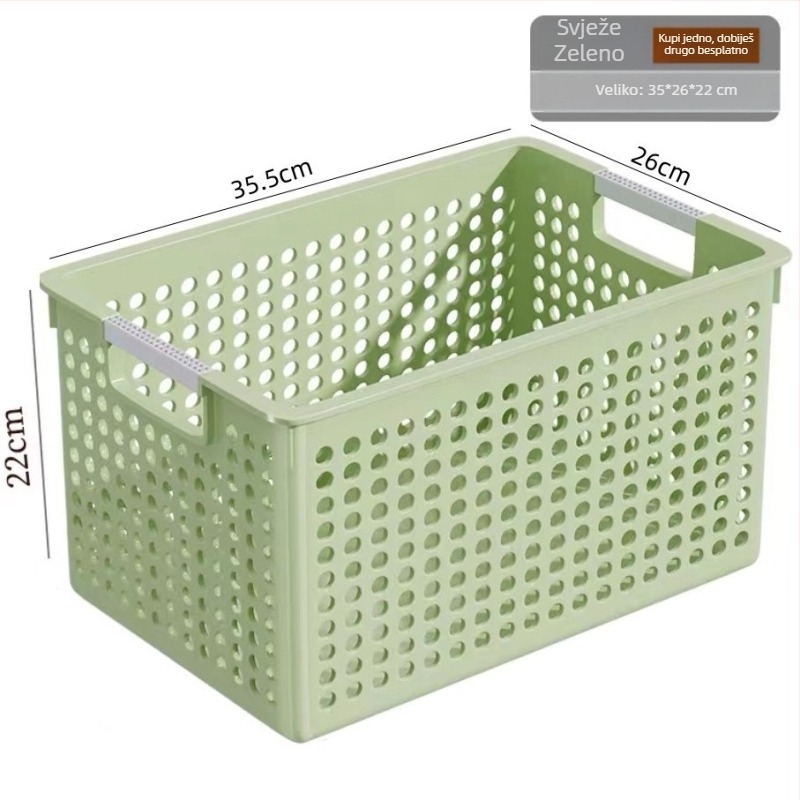 Višestruki koš za pohranu od PP – japanski stil, set od 100 komada, za stol, grickalice i igračke