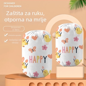 Jednokratne rukave za odrasle i djecu, jesen-zima, otporne na prašinu, vodootporne, otporne na ulje, individualno pakirane