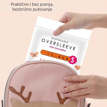 Jednokratne rukave za odrasle i djecu, jesen-zima, otporne na prašinu, vodootporne, otporne na ulje, individualno pakirane