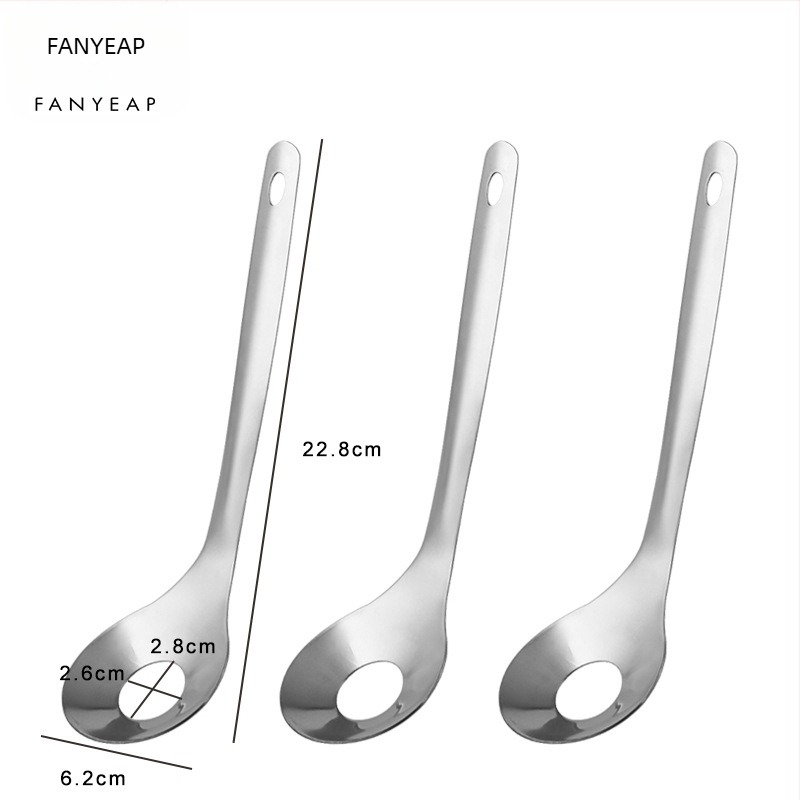 Žlica za kuglice, nehrđajući čelik, model A1J30, za pržene kuglice