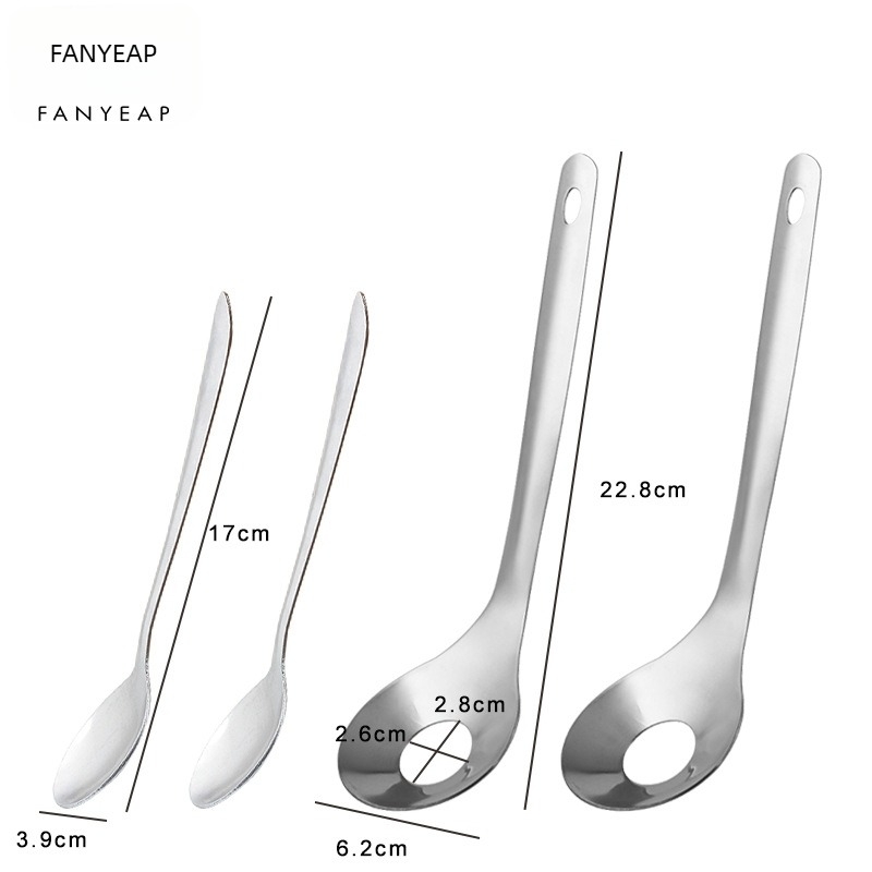 Žlica za kuglice, nehrđajući čelik, model A1J30, za pržene kuglice