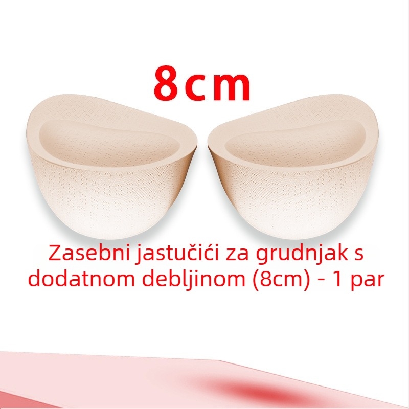 Sportski grudnjak s izmjenjivom najlonskom jastučićem, prozračan, poboljšava oblik