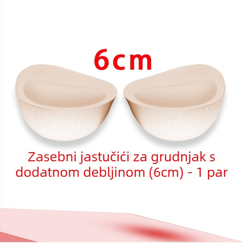 Sportski grudnjak s izmjenjivom najlonskom jastučićem, prozračan, poboljšava oblik