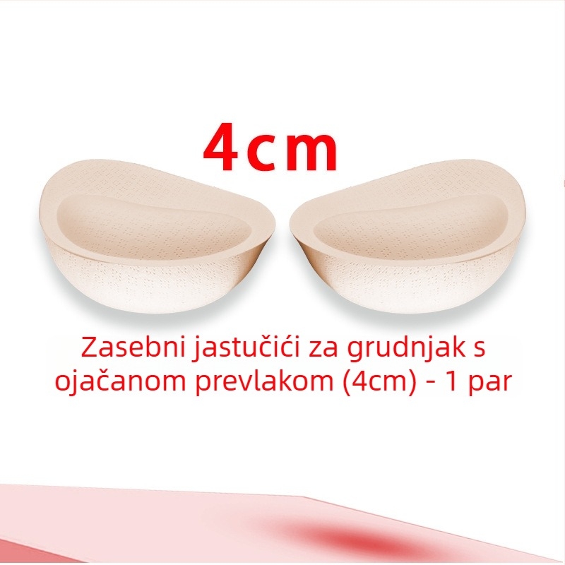 Sportski grudnjak s izmjenjivom najlonskom jastučićem, prozračan, poboljšava oblik