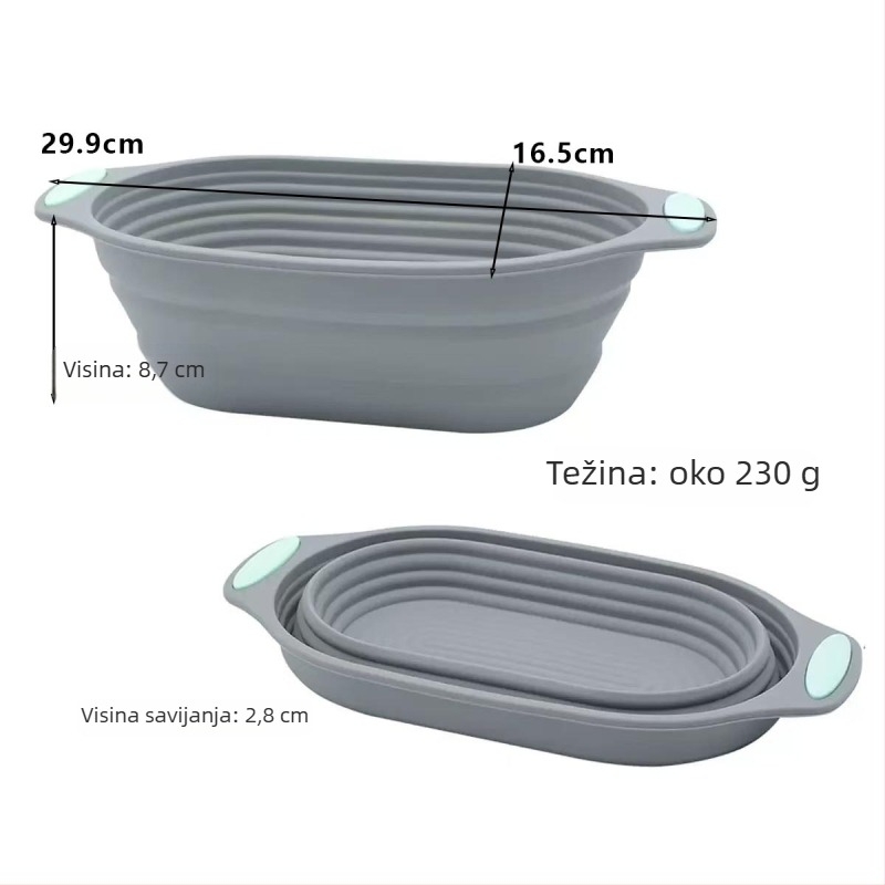 Kalup za pečenje - silikon, neobičnog oblika, otporan na visoke temperature, jednostavno oslobađanje iz kalupa, za pečenje