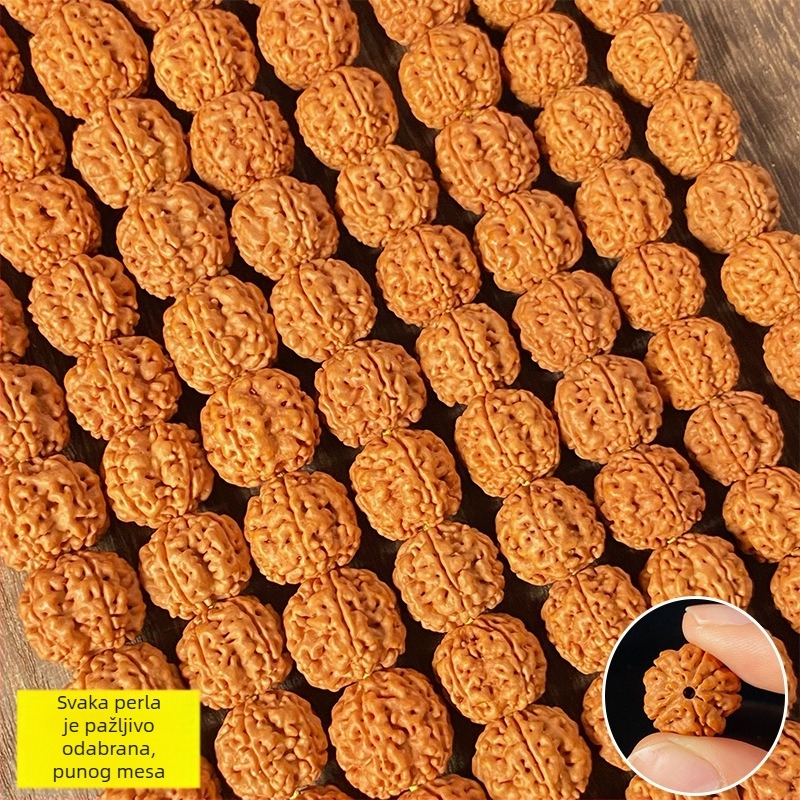 Narukvica od 108 seed beads, ručna izrada, King Kong materijal, moderni minimalistički stil, DIY nakit za muškarce i žene (proljeće 2023)