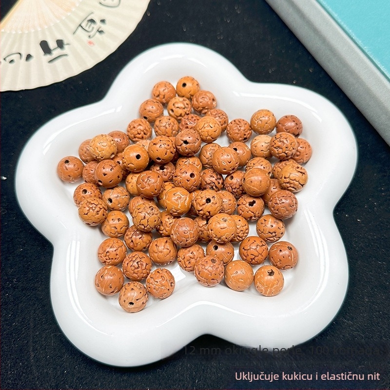 Narukvica od 108 seed beads, ručna izrada, King Kong materijal, moderni minimalistički stil, DIY nakit za muškarce i žene (proljeće 2023)