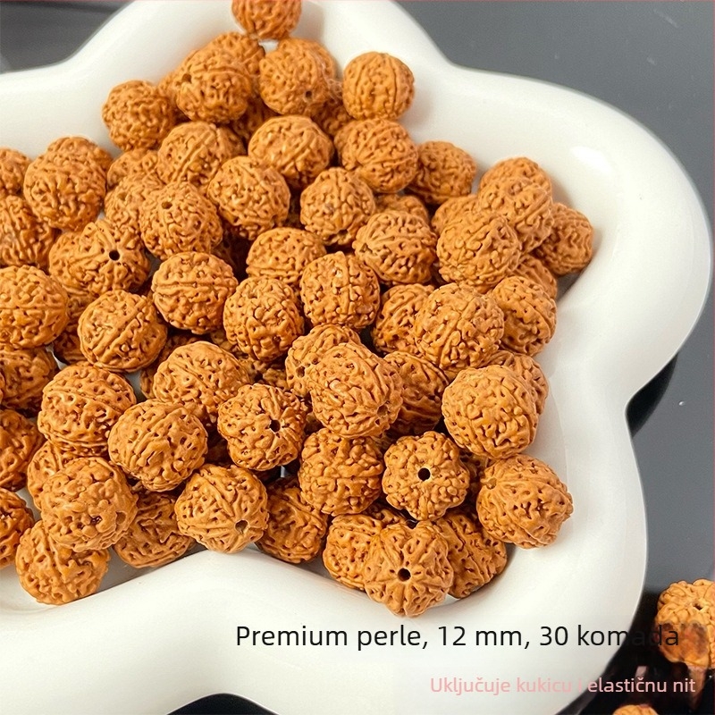 Narukvica od 108 seed beads, ručna izrada, King Kong materijal, moderni minimalistički stil, DIY nakit za muškarce i žene (proljeće 2023)