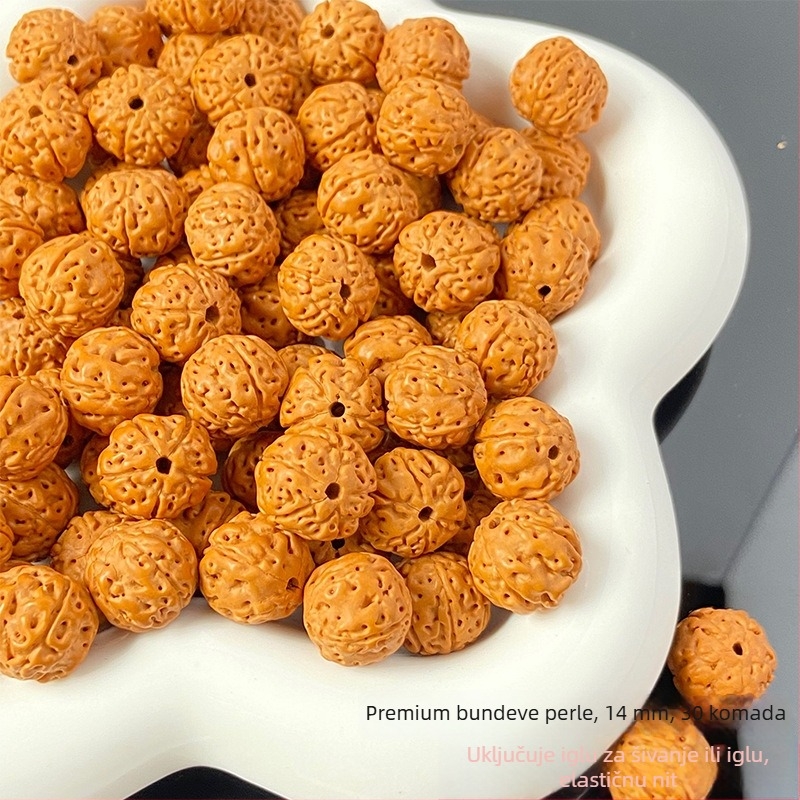 Narukvica od 108 seed beads, ručna izrada, King Kong materijal, moderni minimalistički stil, DIY nakit za muškarce i žene (proljeće 2023)